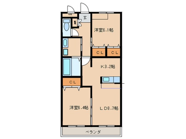 プランド－ル鎌倉台の物件間取画像